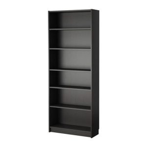 本棚 IKEA・イケア BILLY (ビリー)  書棚, ブラックブラウン, 80x28x202 cm (203.515.82)