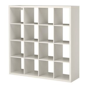 棚 収納 木製 イケア IKEA 書棚 本棚 KALLAX カラックス シェルフユニット ホワイト 603.518.82